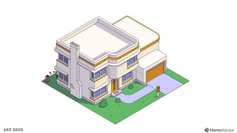 La maison Simpson réinventée