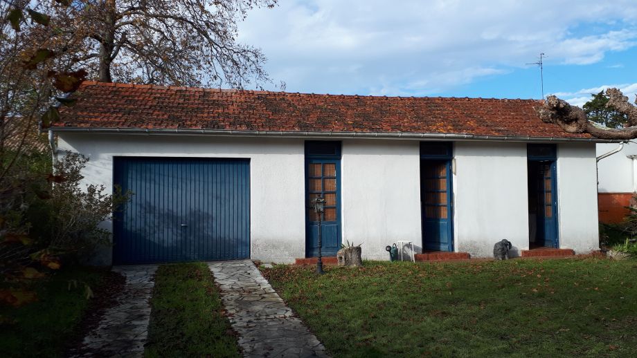 Extension d’une maison d’habitation de type arcachonnaise, réalisée par l’architecte Laurent HEUDRON