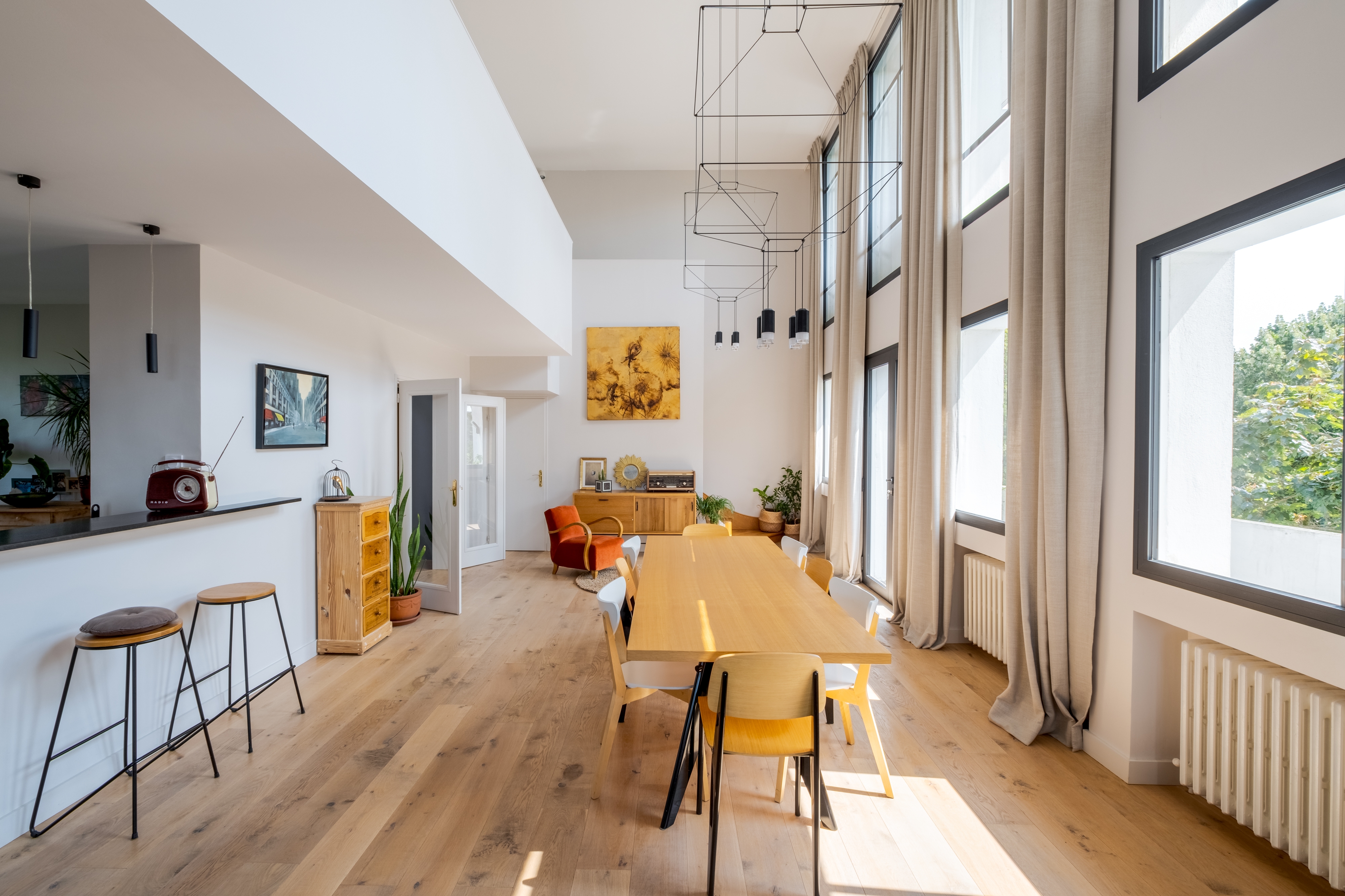 Les photos d’un appartement rénové par Loann Sagel 