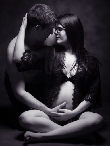 Photographie, Grossesse, Couple, Artistique, Traditionnel