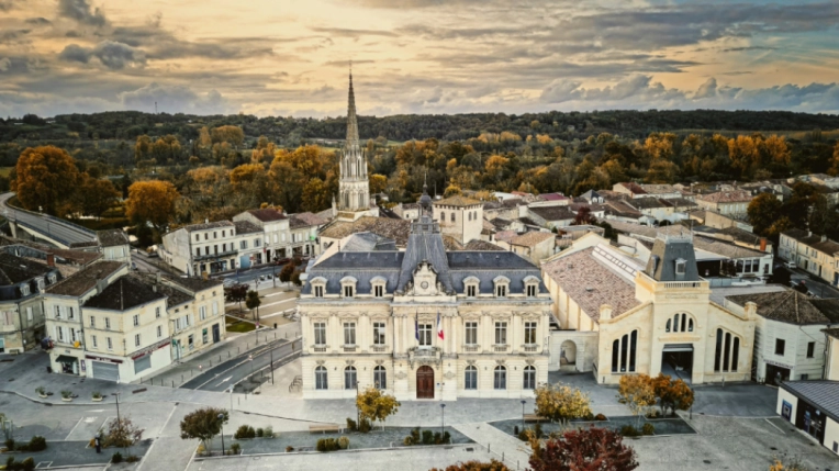 Drone, Vue du ciel, Bâtiment, Artistique, Traditionnel