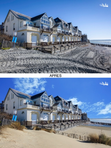 Photo retouching, Real estate & Architectural, Traditional