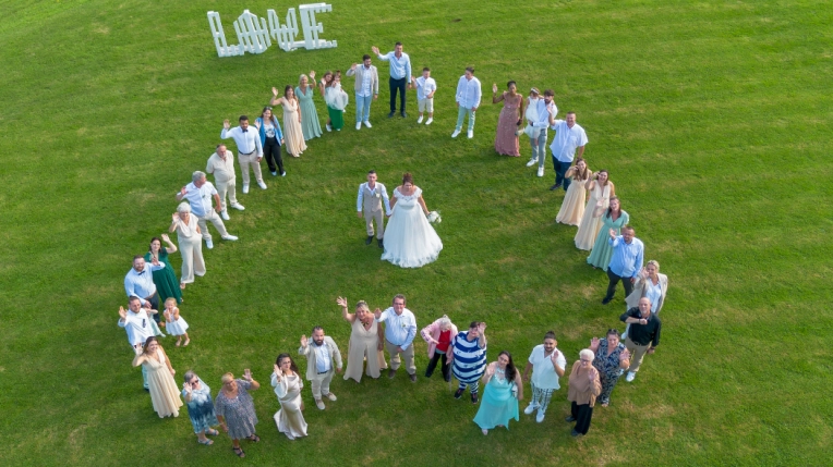 Drone Photography, Weddings, Traditional